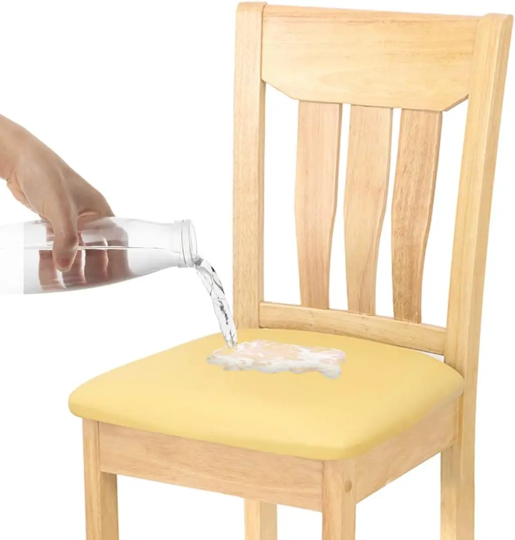 Waterproof Chair Seat Cover For Dining Room Chairs Removable Washable Upholstered Chair Seat Protectors Water Resistant
Waterproof Chair Seat Cover For Dining Room Chairs Removable Washable Upholstered Chair Seat Protectors Water Resistant