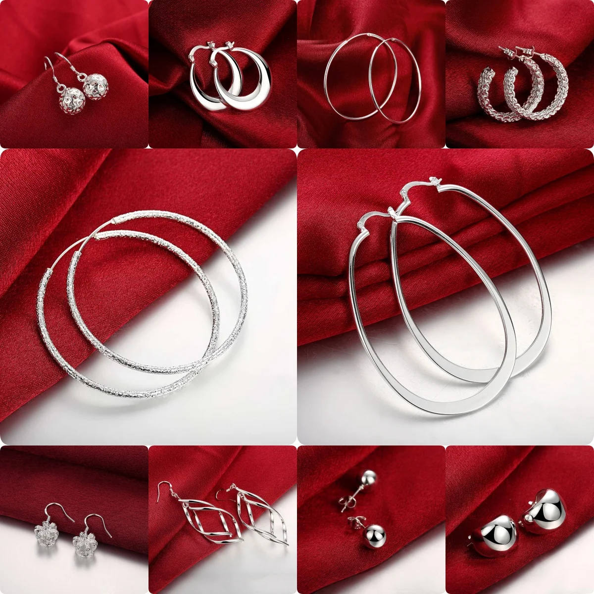 New arrive 925 Sterling Silver pretty Round Circle Hoop Earrings For Woman Fashion boutique accessories streetwear Jewelry
New arrive 925 Sterling Silver pretty Round Circle Hoop Earrings For Woman Fashion boutique accessories streetwear Jewelry
