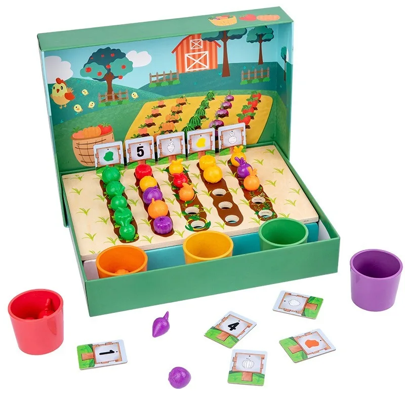 Hot Selling Montessori Early Education Tabletop Game Cognitive Learning Pastoral Themed Educational Interactive Play Set
Hot Selling Montessori Early Education Tabletop Game Cognitive Learning Pastoral Themed Educational Interactive Play Set