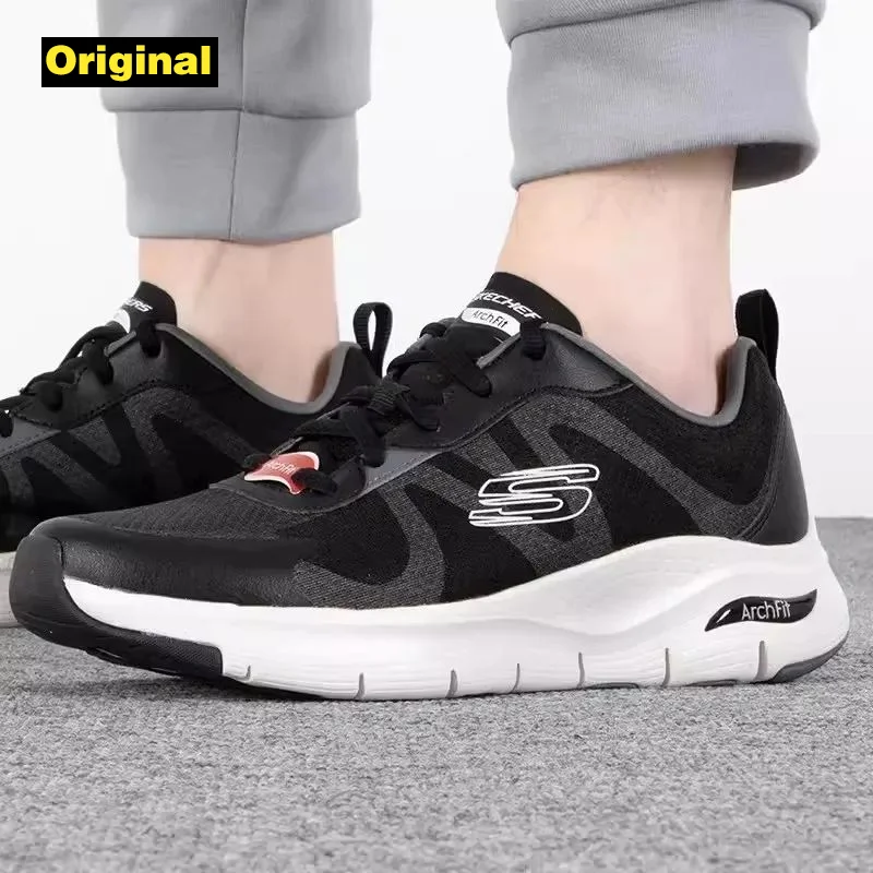 Кроссовки Skechers, мужская обувь, новинка лета 2024, легкие прогулочные туфли с дышащей сеткой, спортивная обувь, амортизирующая обувь для бега
Кроссовки Skechers, мужская обувь, новинка лета 2024, легкие прогулочные туфли с дышащей сеткой, спортивная обувь, амортизирующая обувь для бега