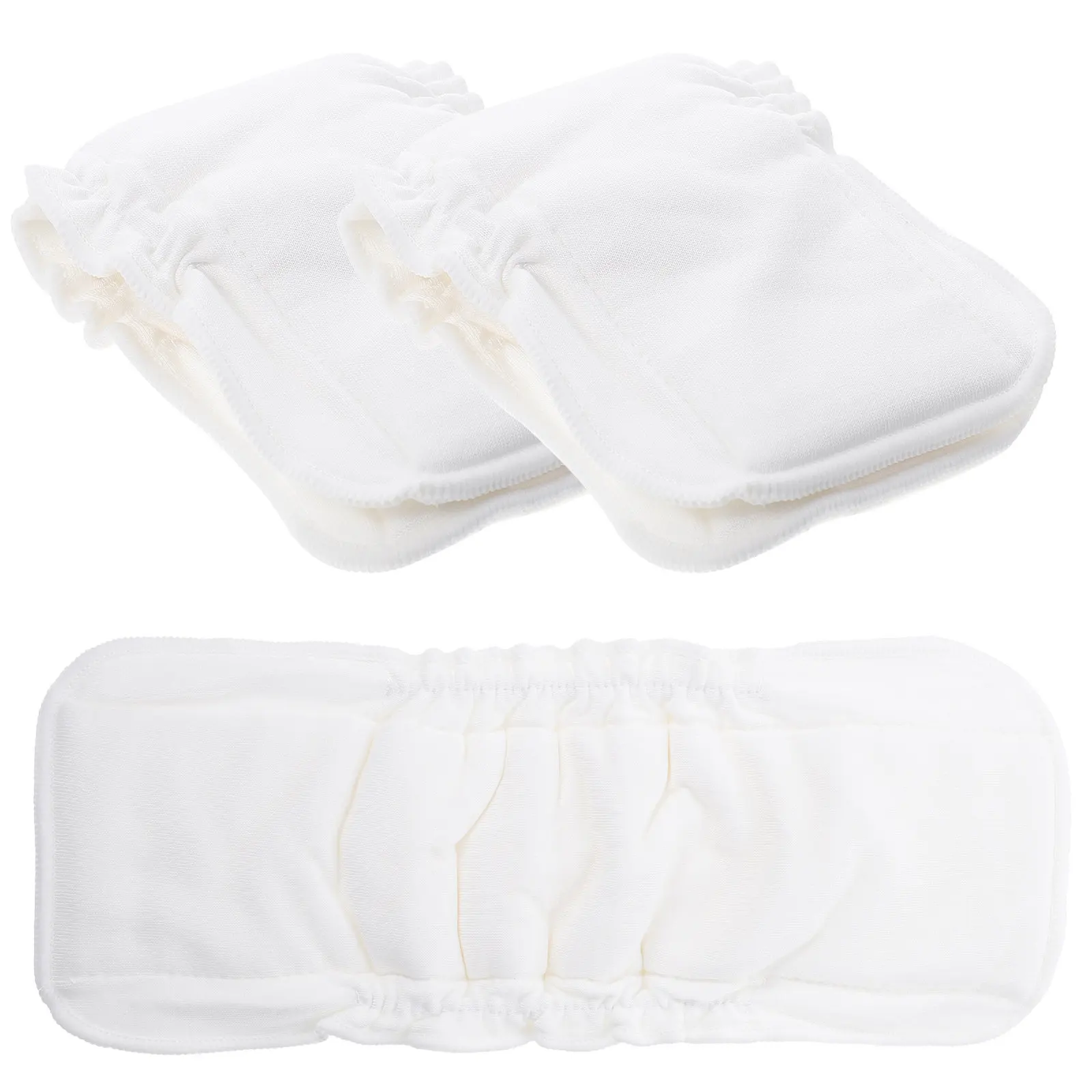 3Pcs Reusable Bamboo Cotton Diapers Microfiber Insert Breathable Leakproof Washable Baby Diapers for Newborn Infants Comfortable
3Pcs Reusable Bamboo Cotton Diapers Microfiber Insert Breathable Leakproof Washable Baby Diapers for Newborn Infants Comfortable