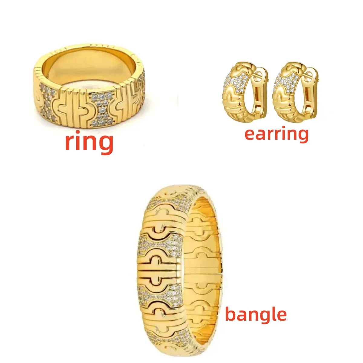 ZOCA Big Wheel Shape CZ Cuff 925 Sterling Silver Gold Color Color Bracelet Earring Ring Set For Women Wedding Party Jewelry Gift
ZOCA Big Wheel Shape CZ Cuff 925 Sterling Silver Gold Color Color Bracelet Earring Ring Set For Women Wedding Party Jewelry Gift