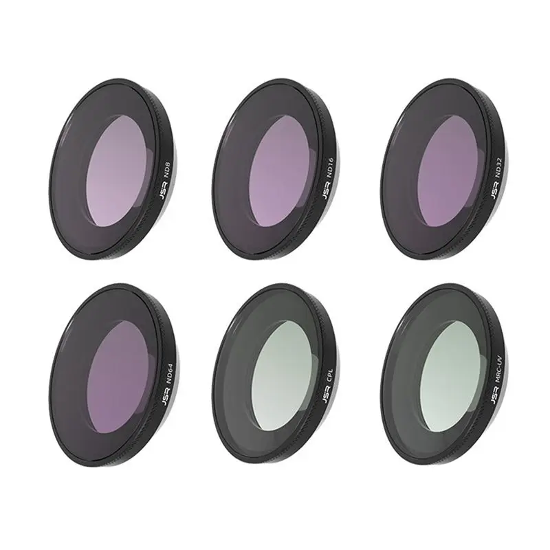 JSR JUNESTCR For GO Ultra Filter Kit ND 8/16/32/64 UV CPL Filter Anti-Glare Scratch-Proof For GO Ultra
JSR JUNESTCR For GO Ultra Filter Kit ND 8/16/32/64 UV CPL Filter Anti-Glare Scratch-Proof For GO Ultra