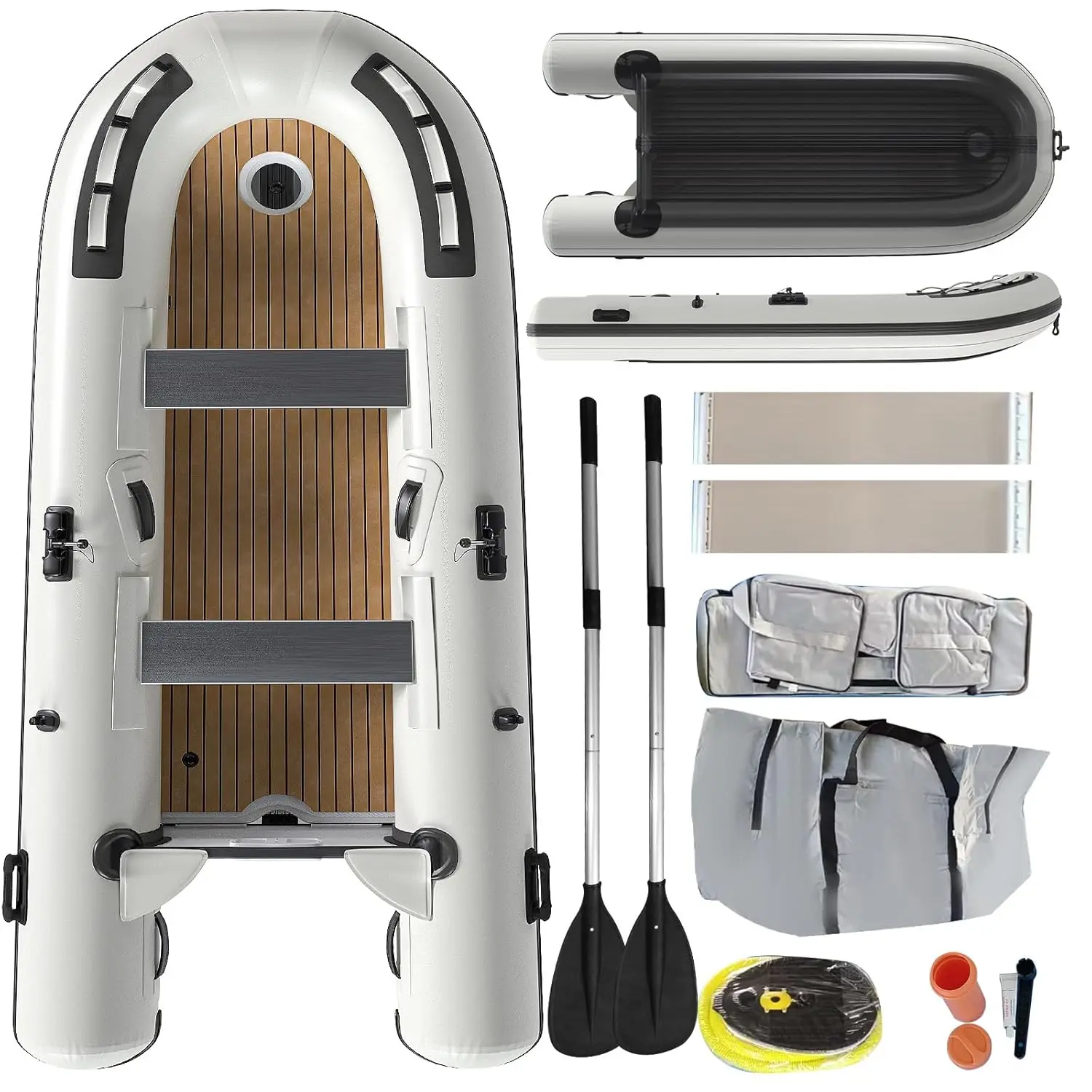 10.5ft Inflatable Dinghy Boat, 1200 lbs Capacity, Transom Sport Tender Rafting Fishing, Inflatable Pontoon Boat for, Custom
10.5ft Inflatable Dinghy Boat, 1200 lbs Capacity, Transom Sport Tender Rafting Fishing, Inflatable Pontoon Boat for, Custom