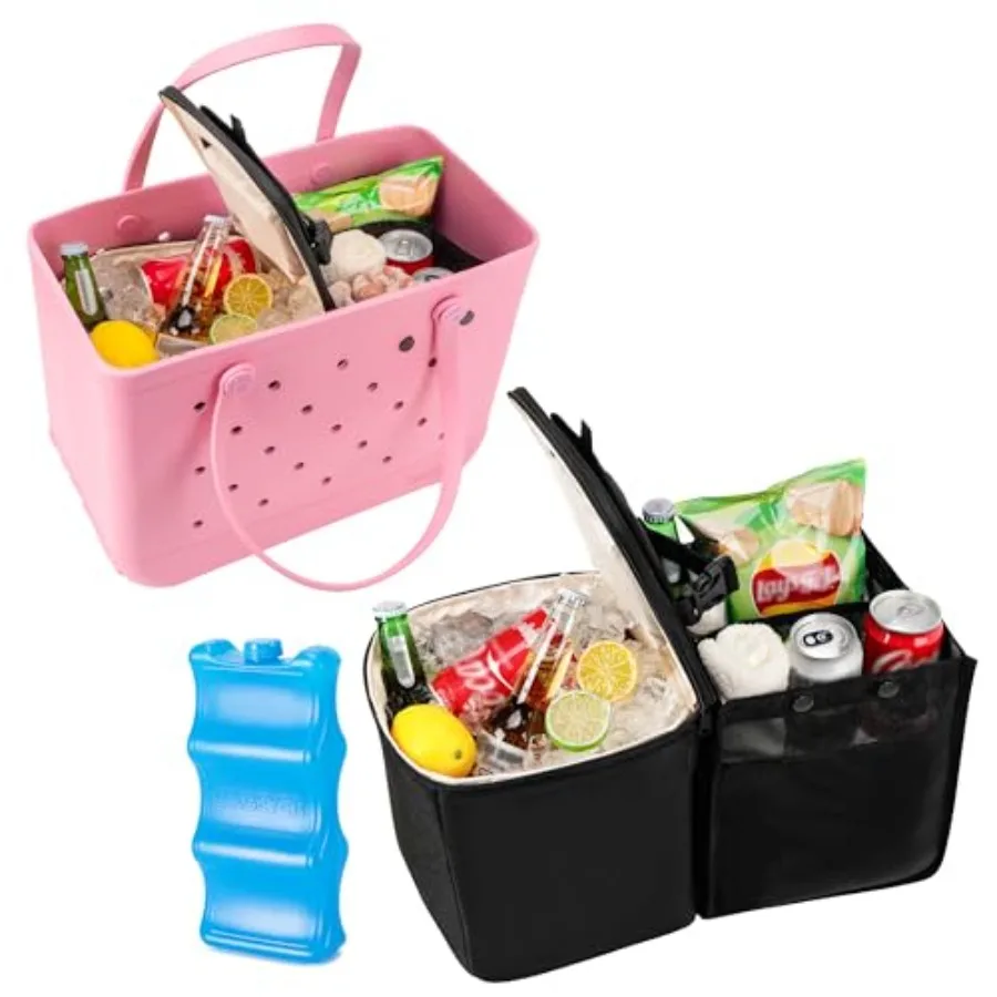 XL Bogg Bag Cooler Organizer Insert with Ice Pack, Dry-Wet Separate Purse Bags Insert with Bogg Bags Accessories Organizer Bag
XL Bogg Bag Cooler Organizer Insert with Ice Pack, Dry-Wet Separate Purse Bags Insert with Bogg Bags Accessories Organizer Bag
