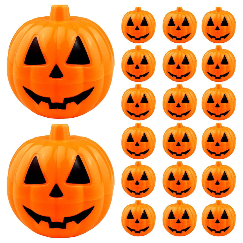 40 Pcs Pumpkin Candy Box Halloween Holder Container Party Jar Decor Plastic Child Mini Snack Storage Craft Bright Theme Table
40 Pcs Pumpkin Candy Box Halloween Holder Container Party Jar Decor Plastic Child Mini Snack Storage Craft Bright Theme Table