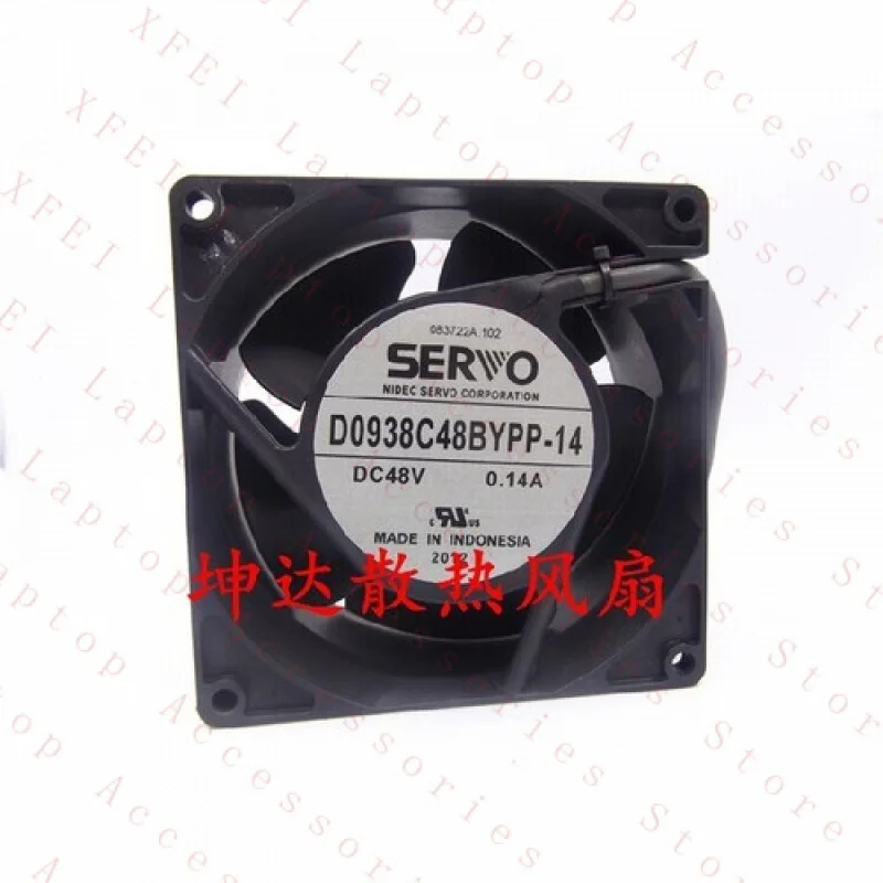 F 1pcs FOR servo D0938C48BYPP-14 48V 0.14A 9038 waterproof fan #WD9
F 1pcs FOR servo D0938C48BYPP-14 48V 0.14A 9038 waterproof fan #WD9