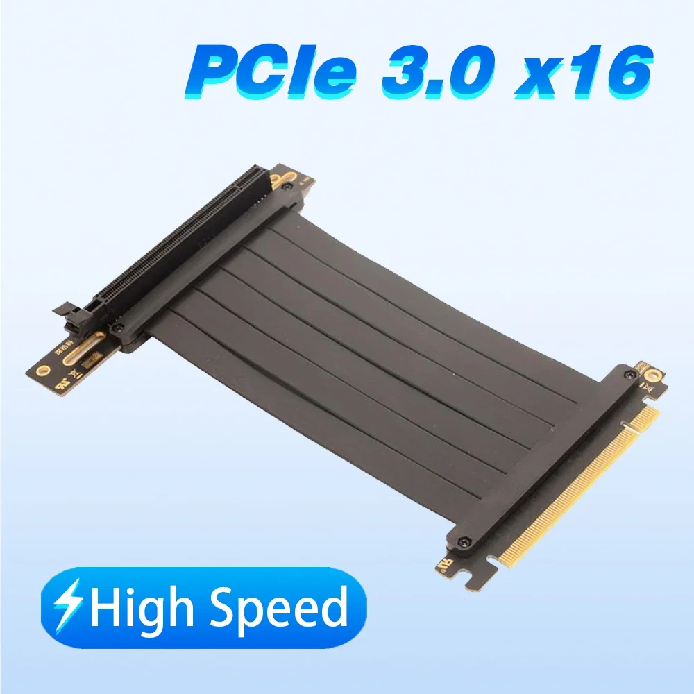 Видеокарта Riser PCI-E 3.0 X16 для удлинительного кабеля PCI-e 16x для корпуса ПК ATX
Видеокарта Riser PCI-E 3.0 X16 для удлинительного кабеля PCI-e 16x для корпуса ПК ATX