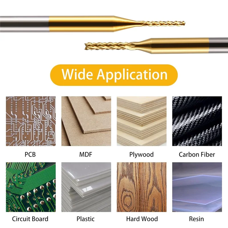 Наборы концевых фрез LLCS, 10 шт., концевая фреза с титановым покрытием, хвостовик 1/8 дюйма, концевая фреза 0,6-1,5 мм, гравировальные биты, фрезы с ЧПУ
Наборы концевых фрез LLCS, 10 шт., концевая фреза с титановым покрытием, хвостовик 1/8 дюйма, концевая фреза 0,6-1,5 мм, гравировальные биты, фрезы с ЧПУ