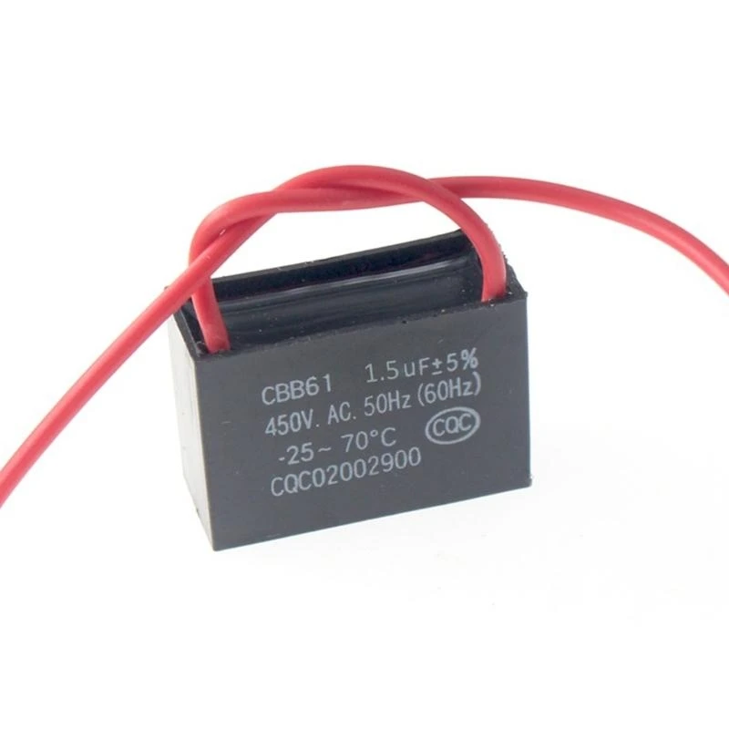 E8BD Motor Capacitor Air Conditioner Compressor Start Capacitor CBB61 450V 1/1.2/1.5/2/3/3.5/4/5/8/10/12/15/16/20UF
E8BD Motor Capacitor Air Conditioner Compressor Start Capacitor CBB61 450V 1/1.2/1.5/2/3/3.5/4/5/8/10/12/15/16/20UF
