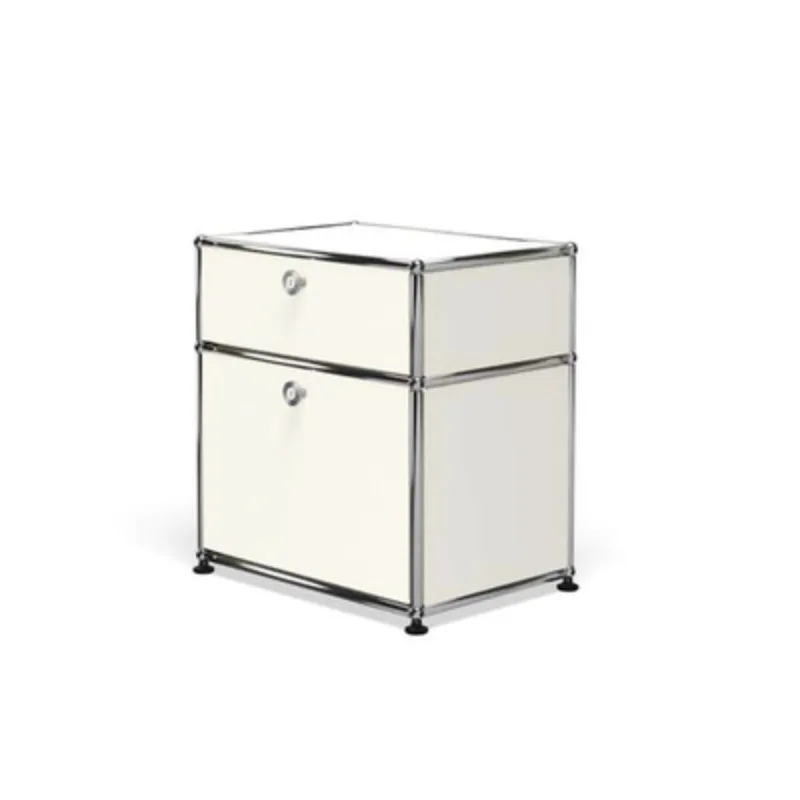 Modern simple bedroom bedside table, modular stainless steel medieval storage cabinet, small bedside cabinet
Modern simple bedroom bedside table, modular stainless steel medieval storage cabinet, small bedside cabinet