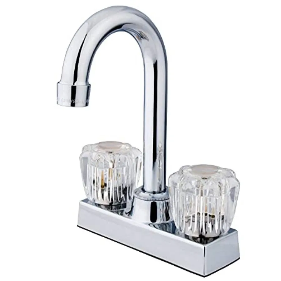 KB461 Americana Two-Handle 2-Hole Deck Mount Bar Faucet in Polished Chrome
KB461 Americana Two-Handle 2-Hole Deck Mount Bar Faucet in Polished Chrome