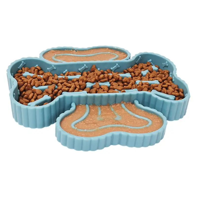 Slow Dog Feeder Bowl Suction Cup Pet Bowl Non-Spill Anti-Choking Dog Lick Feeder For Senior Puppy Training Licking Boredom
Slow Dog Feeder Bowl Suction Cup Pet Bowl Non-Spill Anti-Choking Dog Lick Feeder For Senior Puppy Training Licking Boredom