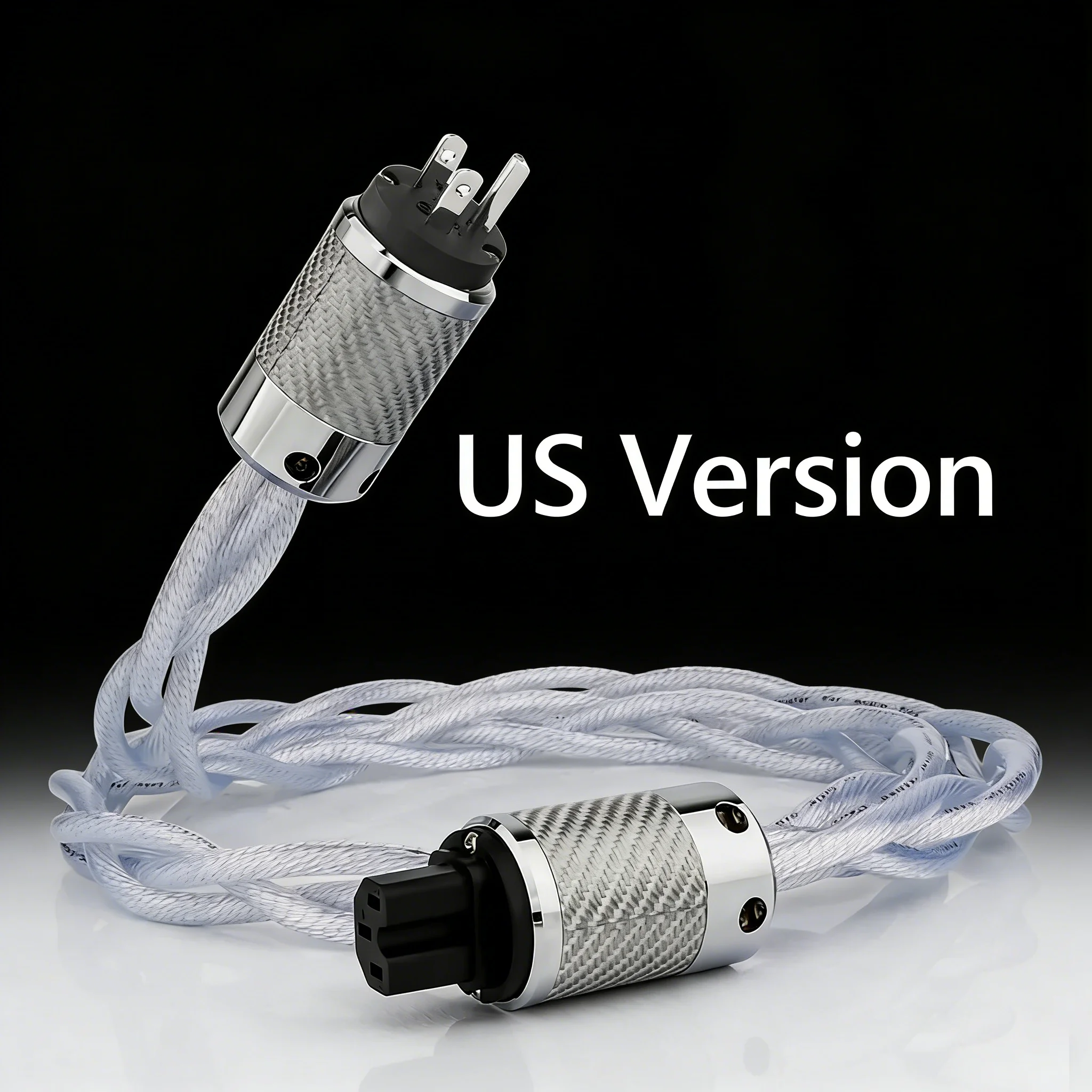 AC Power Cable Audiophile 7N OCC Copper Silver Plated EU US AU Version Power Cord IEC320 C15 PTFE Insulation Supply Line
AC Power Cable Audiophile 7N OCC Copper Silver Plated EU US AU Version Power Cord IEC320 C15 PTFE Insulation Supply Line