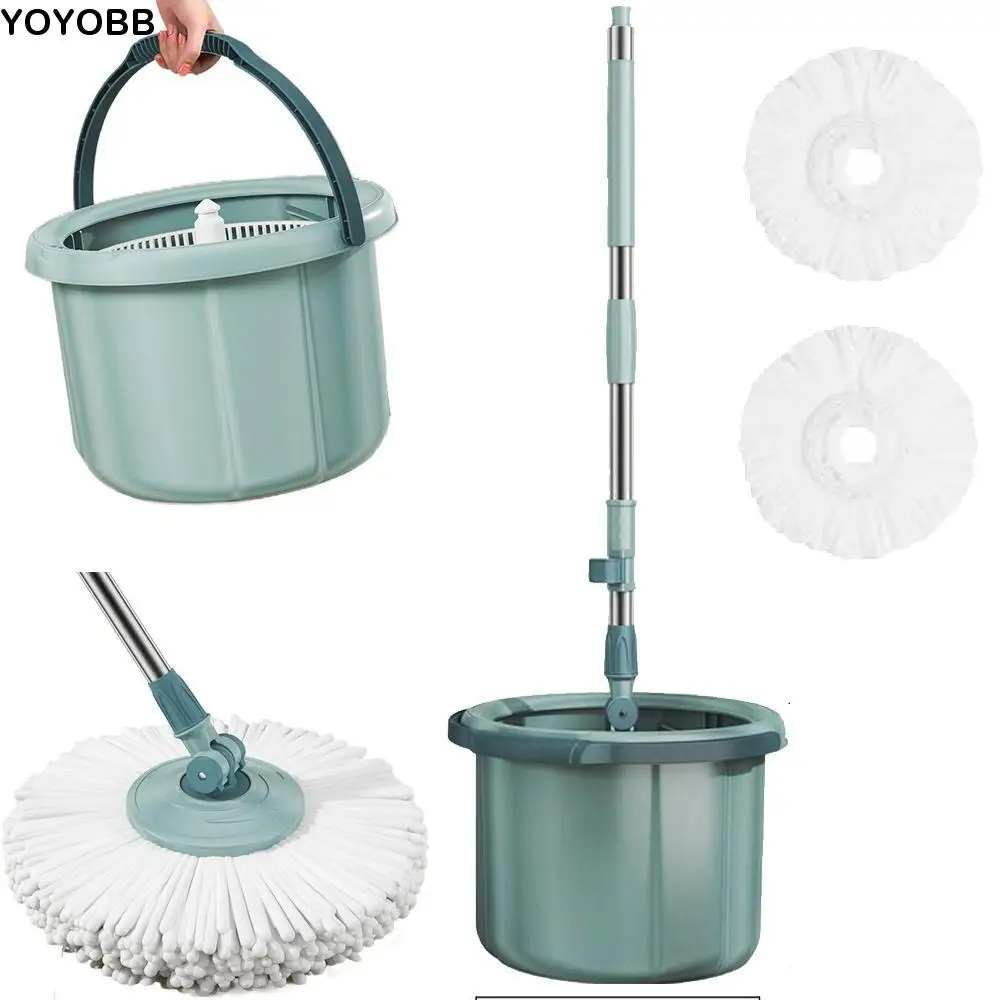 Self-separating Rotary Mop and Bucket Set Extended Handle Self Wringing 360° Spinning Mop Save Space with 2 Mop Pads
Self-separating Rotary Mop and Bucket Set Extended Handle Self Wringing 360° Spinning Mop Save Space with 2 Mop Pads