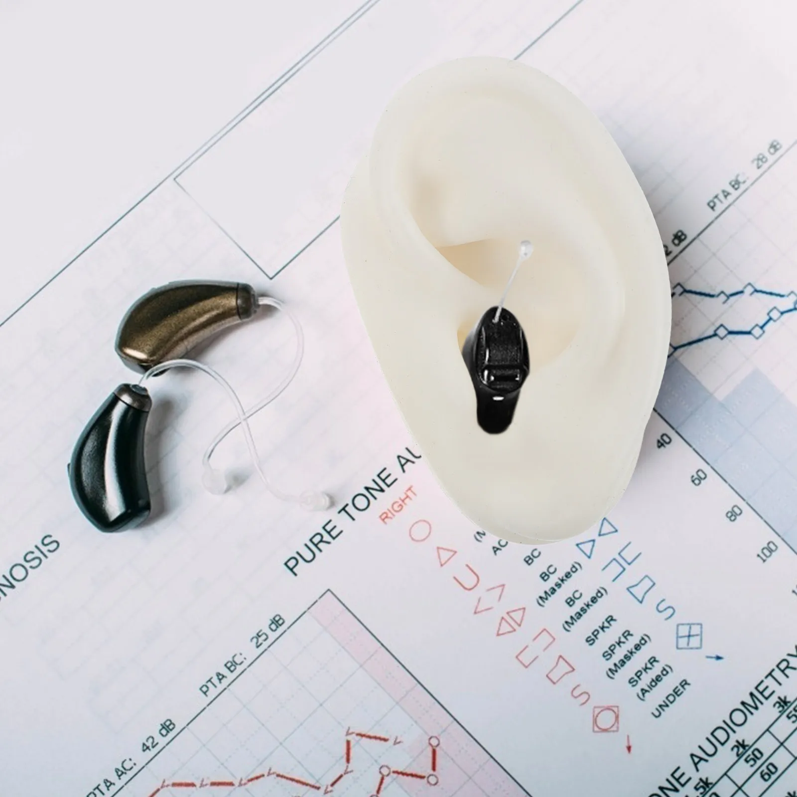 1 пара силиконовых гладких реалистичных искусственных ушных форм для практики пирсинга, изготовления украшений, демонстрации изделий, имитация ушной раковины
1 пара силиконовых гладких реалистичных искусственных ушных форм для практики пирсинга, изготовления украшений, демонстрации изделий, имитация ушной раковины