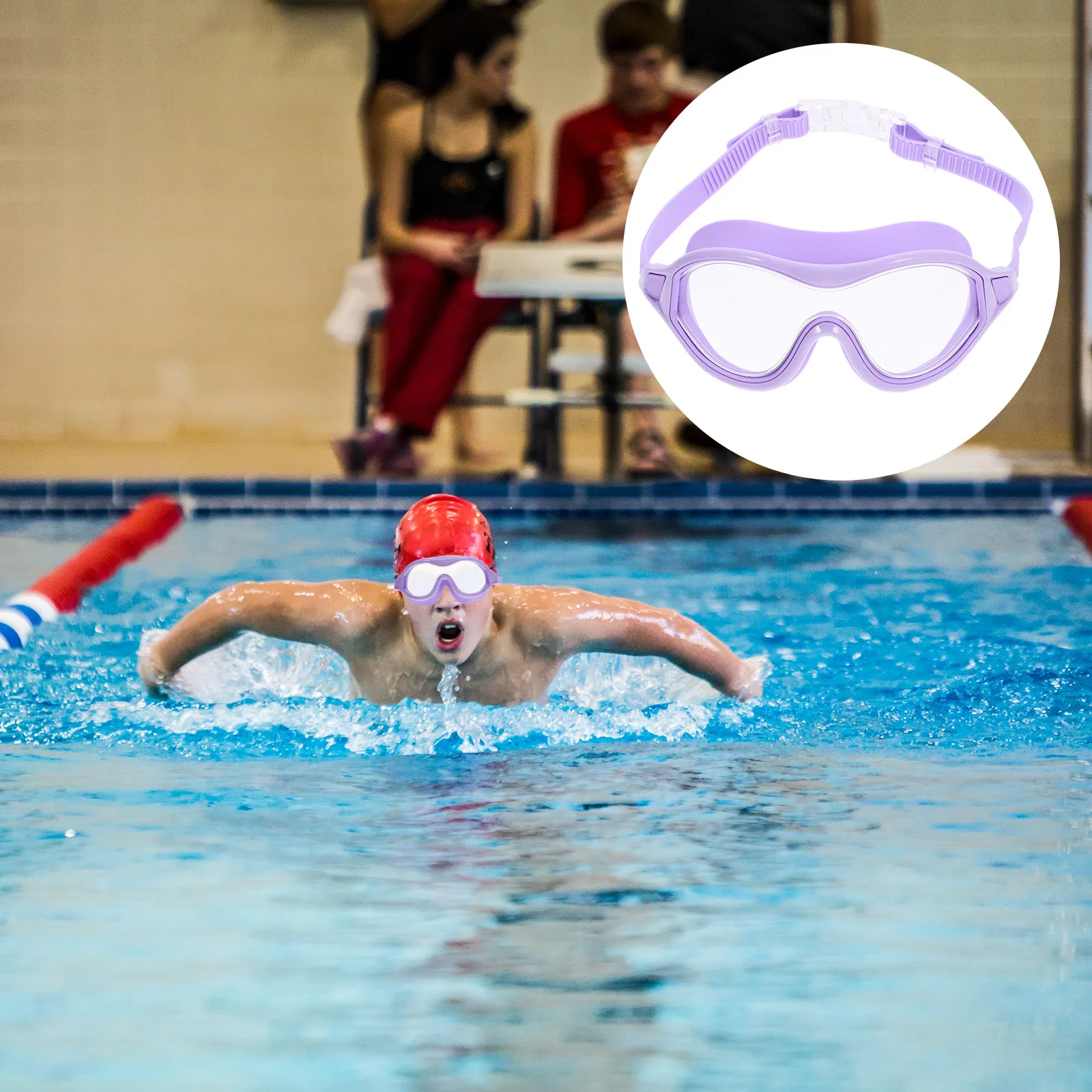 Waterproof Swimming Goggles Unisex Adult Watertight for Pool PC Lens Men and Women
Waterproof Swimming Goggles Unisex Adult Watertight for Pool PC Lens Men and Women
