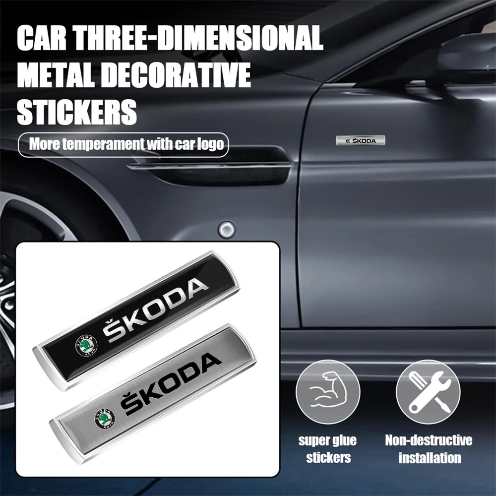 New Car Badge Body Trunk Fender Sticker Auto Accessorie For Skoda Kodiaq Octavia Enyaq Kamiq Scala Rapid Superb Karoq Fabia MK2
New Car Badge Body Trunk Fender Sticker Auto Accessorie For Skoda Kodiaq Octavia Enyaq Kamiq Scala Rapid Superb Karoq Fabia MK2
