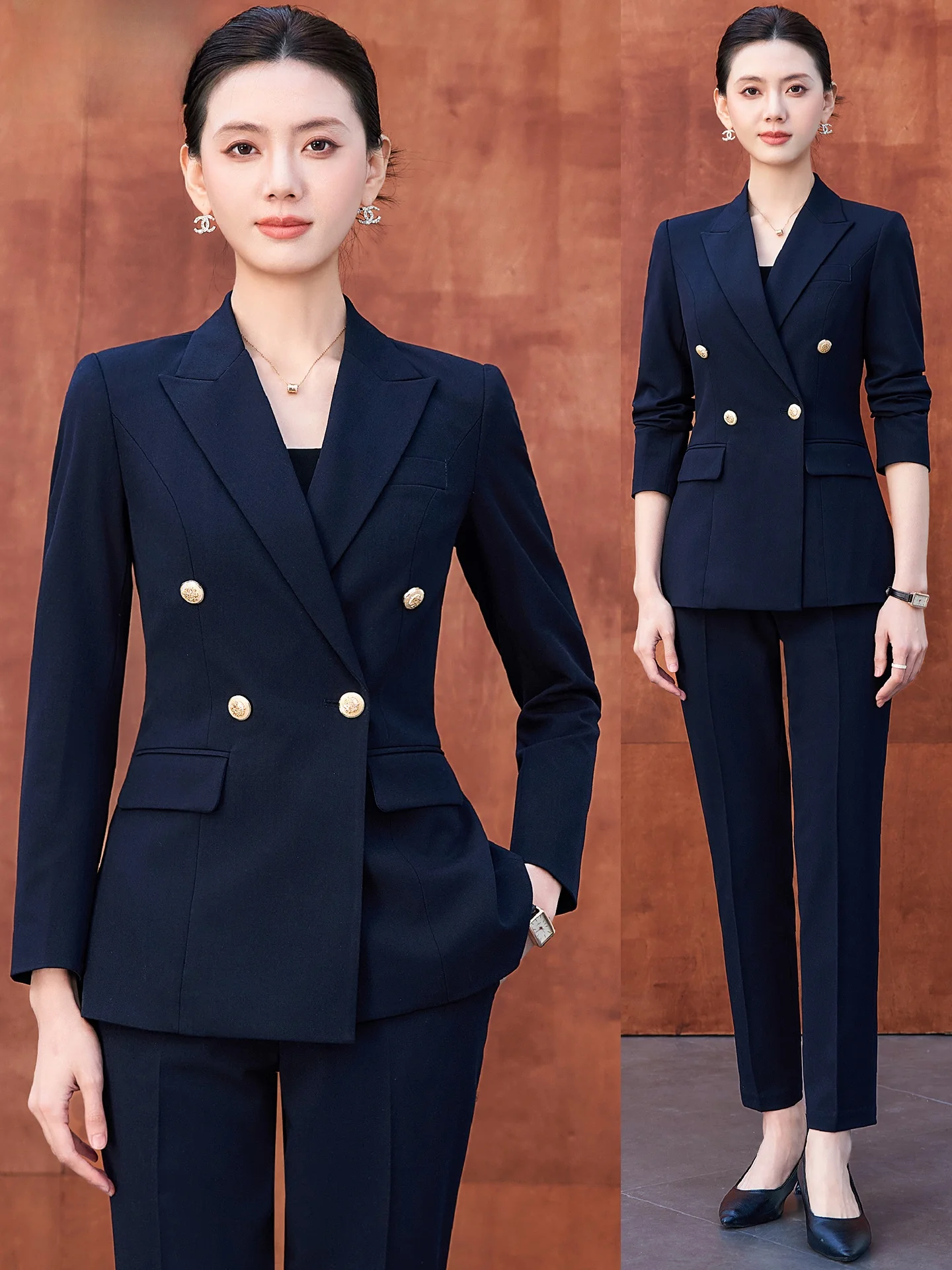 Cobalt Blue Women's Suiting Set Profional Interview Outfit Manager Workwear Career Apparel West Coast Jaet
Cobalt Blue Women's Suiting Set Profional Interview Outfit Manager Workwear Career Apparel West Coast Jaet
