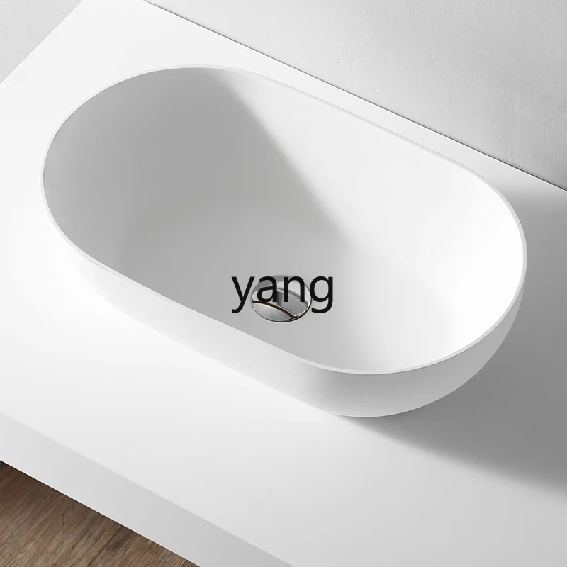 LTT artificial stone counter basin hand wash household oval bathroom balcony basin
LTT artificial stone counter basin hand wash household oval bathroom balcony basin