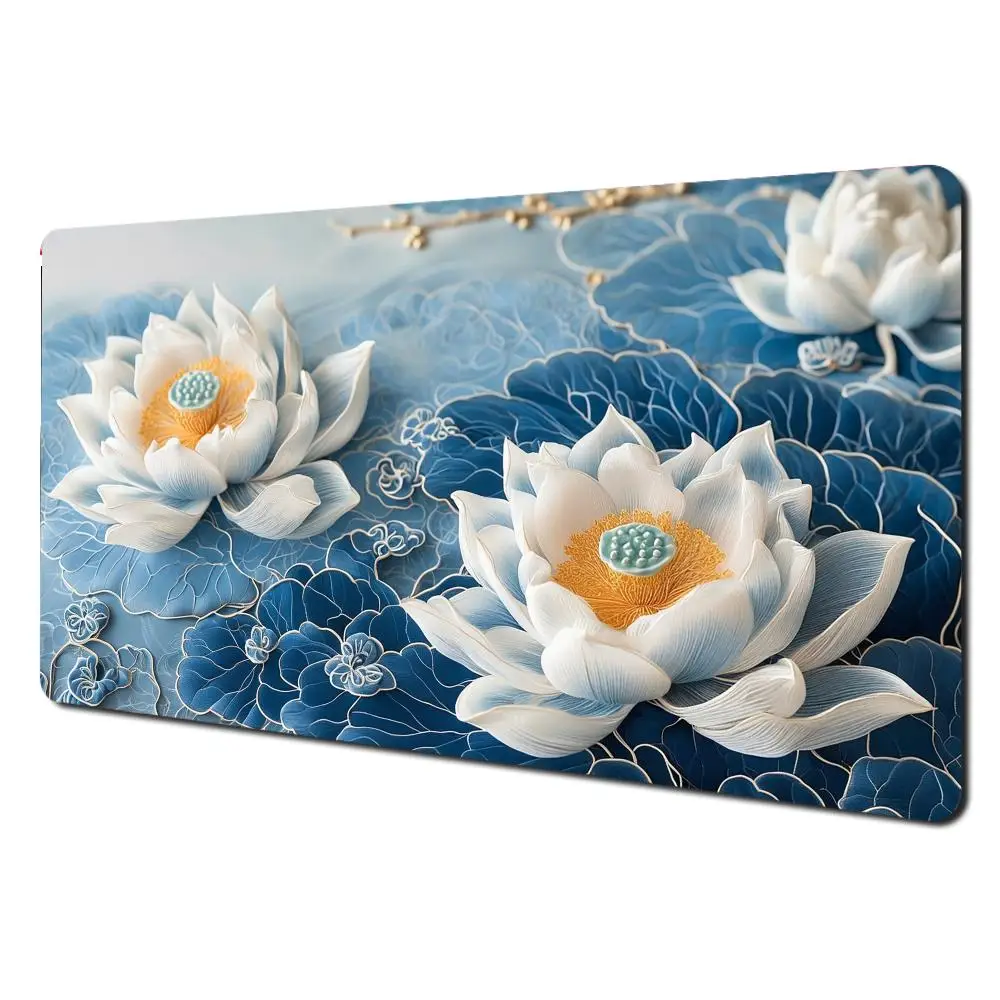 White lotus Flower Mouse Pad Table Cushion Large Gaming Non-slip Computer Laptop Tablet Mat Mini PC Mousepad XXL Playmat
White lotus Flower Mouse Pad Table Cushion Large Gaming Non-slip Computer Laptop Tablet Mat Mini PC Mousepad XXL Playmat
