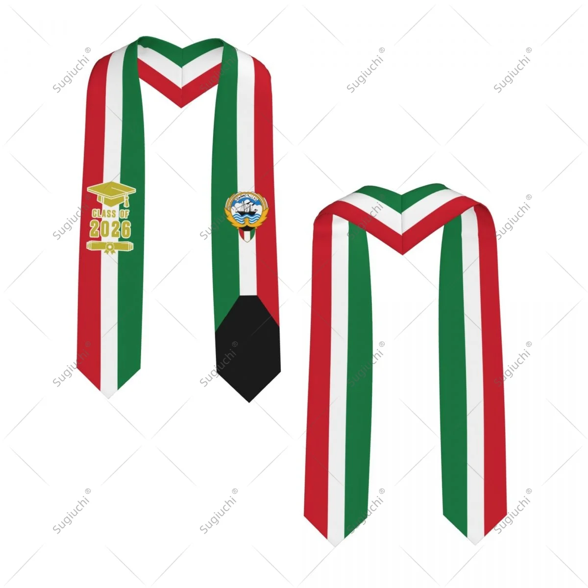 Kuwait Flag Class Of 2026 Graduation Stole Sash Scarf For International Students Proud Ceremony Adult Unisex
Kuwait Flag Class Of 2026 Graduation Stole Sash Scarf For International Students Proud Ceremony Adult Unisex