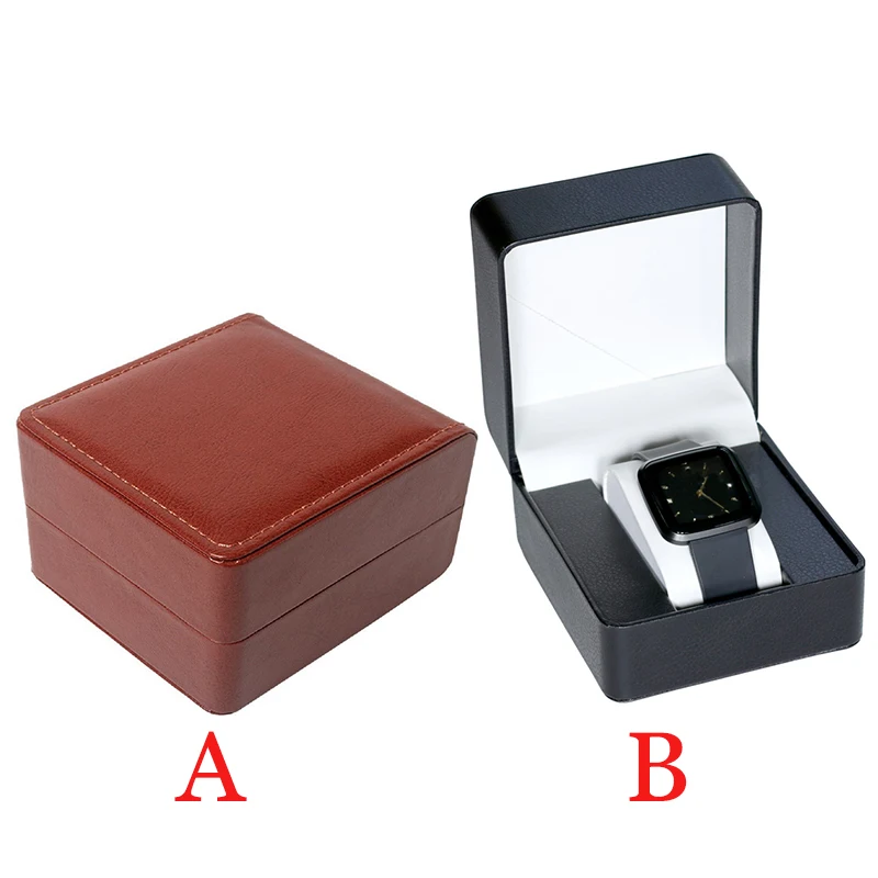 A/B Style Single Watch Gift Box With Pillow Pu Leather Watch Display Cabinet For Men And Women's Travel Gifts Storage Box
A/B Style Single Watch Gift Box With Pillow Pu Leather Watch Display Cabinet For Men And Women's Travel Gifts Storage Box