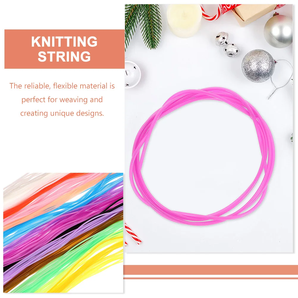 200 шт. цветной пластиковый шнур для шнуровки, ремесло, браслет «сделай сам», принадлежности для изготовления ожерелья, ювелирная веревка, плетеный шнур, веревка для рукоделия
200 шт. цветной пластиковый шнур для шнуровки, ремесло, браслет «сделай сам», принадлежности для изготовления ожерелья, ювелирная веревка, плетеный шнур, веревка для рукоделия