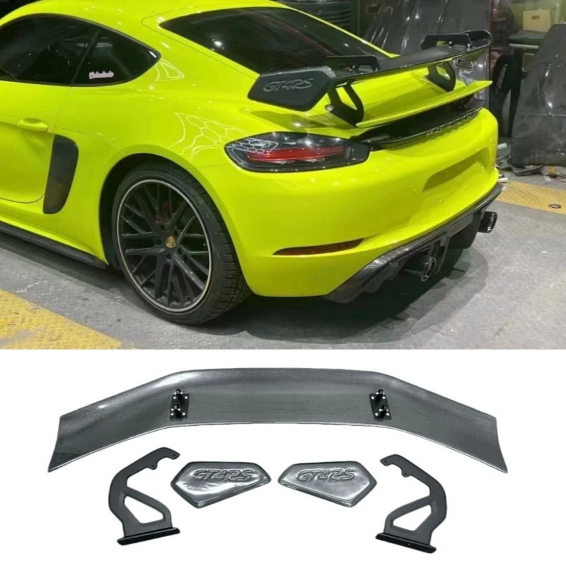 Real Carbon Fiber Spoiler For Porsche 718 981 982 2013-2025 Rear Wing Trunk Splitter Modify Decoration
Real Carbon Fiber Spoiler For Porsche 718 981 982 2013-2025 Rear Wing Trunk Splitter Modify Decoration