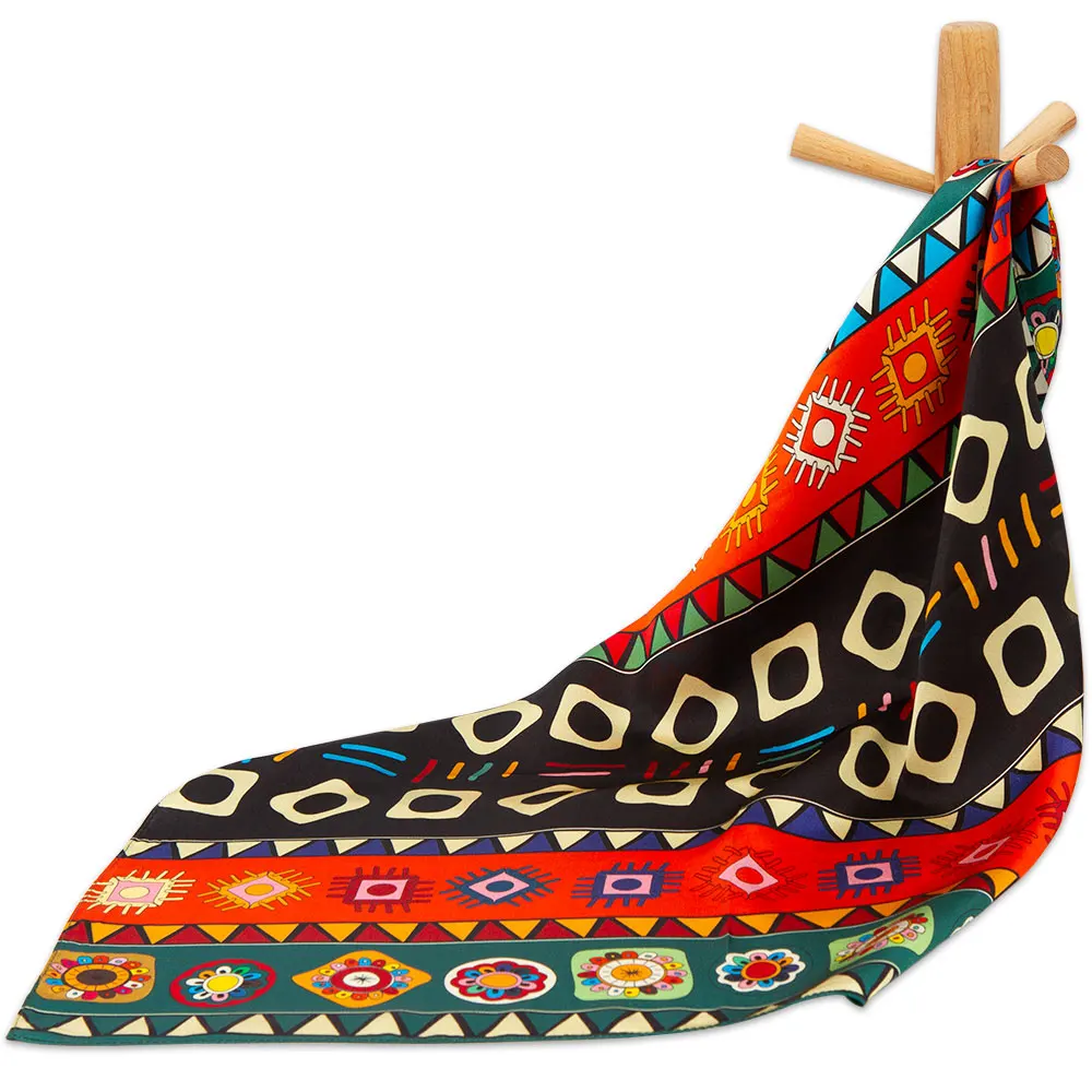 100% Pure Silk Bandana Female Hair Scarf Ethnic Flower Handkerchief Top Natural Silk Women Headband Pocket Square for Men's Suit
100% Pure Silk Bandana Female Hair Scarf Ethnic Flower Handkerchief Top Natural Silk Women Headband Pocket Square for Men's Suit