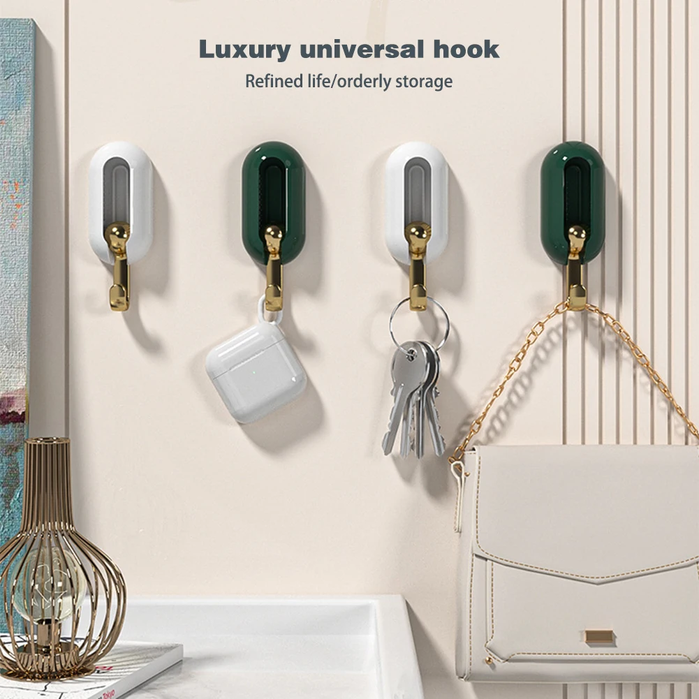 360 Degree Rotatable Wall Hanging Hook, Foldable Multi-purpose Hook, Bathroom Storage, Home Accessories, Self-adhesive Hooks
360 Degree Rotatable Wall Hanging Hook, Foldable Multi-purpose Hook, Bathroom Storage, Home Accessories, Self-adhesive Hooks