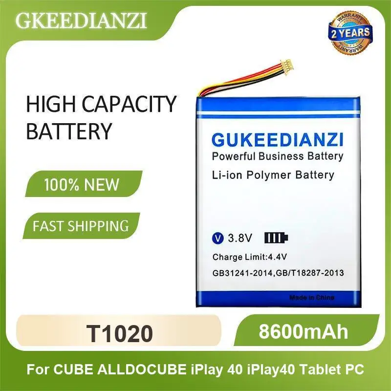 Battery For Cube ALLDOCUBE iPlay 40 iPlay40 10 Pro iPlay10 Pro Accumulator 3-wire T1020 High Capacity
Battery For Cube ALLDOCUBE iPlay 40 iPlay40 10 Pro iPlay10 Pro Accumulator 3-wire T1020 High Capacity