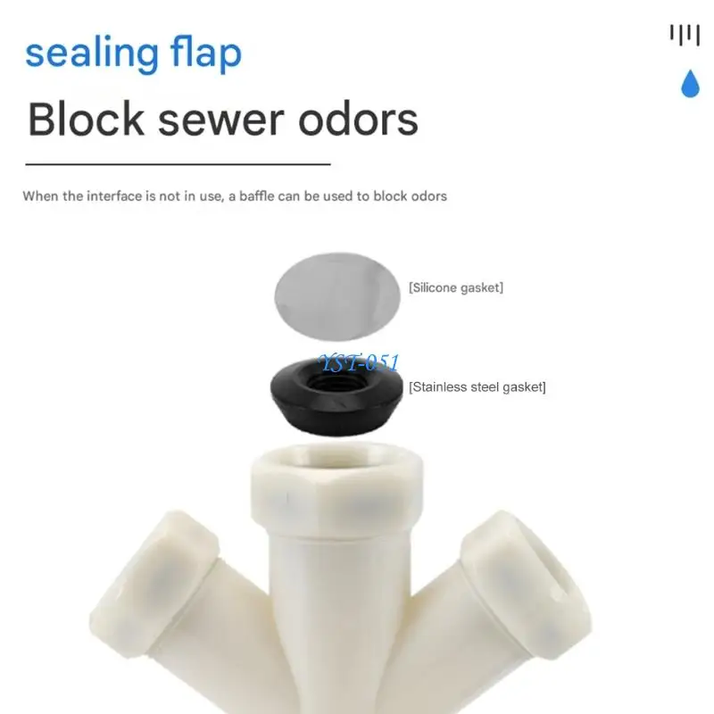 E15A 45 Degree Wall Drains Seals Odor Prevention Device Not Smell Protector Strong for Bathroom Sink Kitchen Waste Pipe
E15A 45 Degree Wall Drains Seals Odor Prevention Device Not Smell Protector Strong for Bathroom Sink Kitchen Waste Pipe