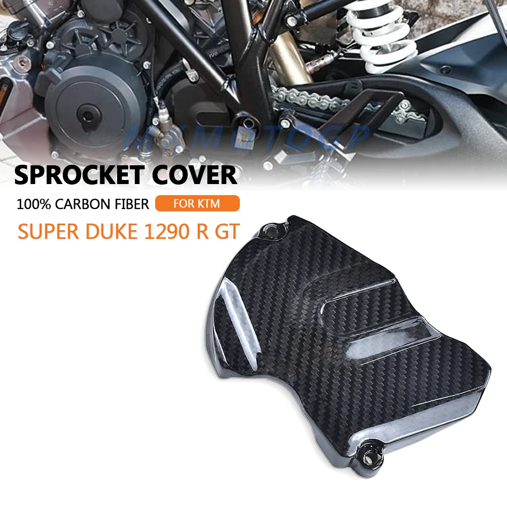 For KTM 1290 Super Duke R 2014 - 2017 2018 2019 GT 2016 - 2024 100% Carbon Fibre Sprocket Cover Fairing Motorcycle Accessories
For KTM 1290 Super Duke R 2014 - 2017 2018 2019 GT 2016 - 2024 100% Carbon Fibre Sprocket Cover Fairing Motorcycle Accessories