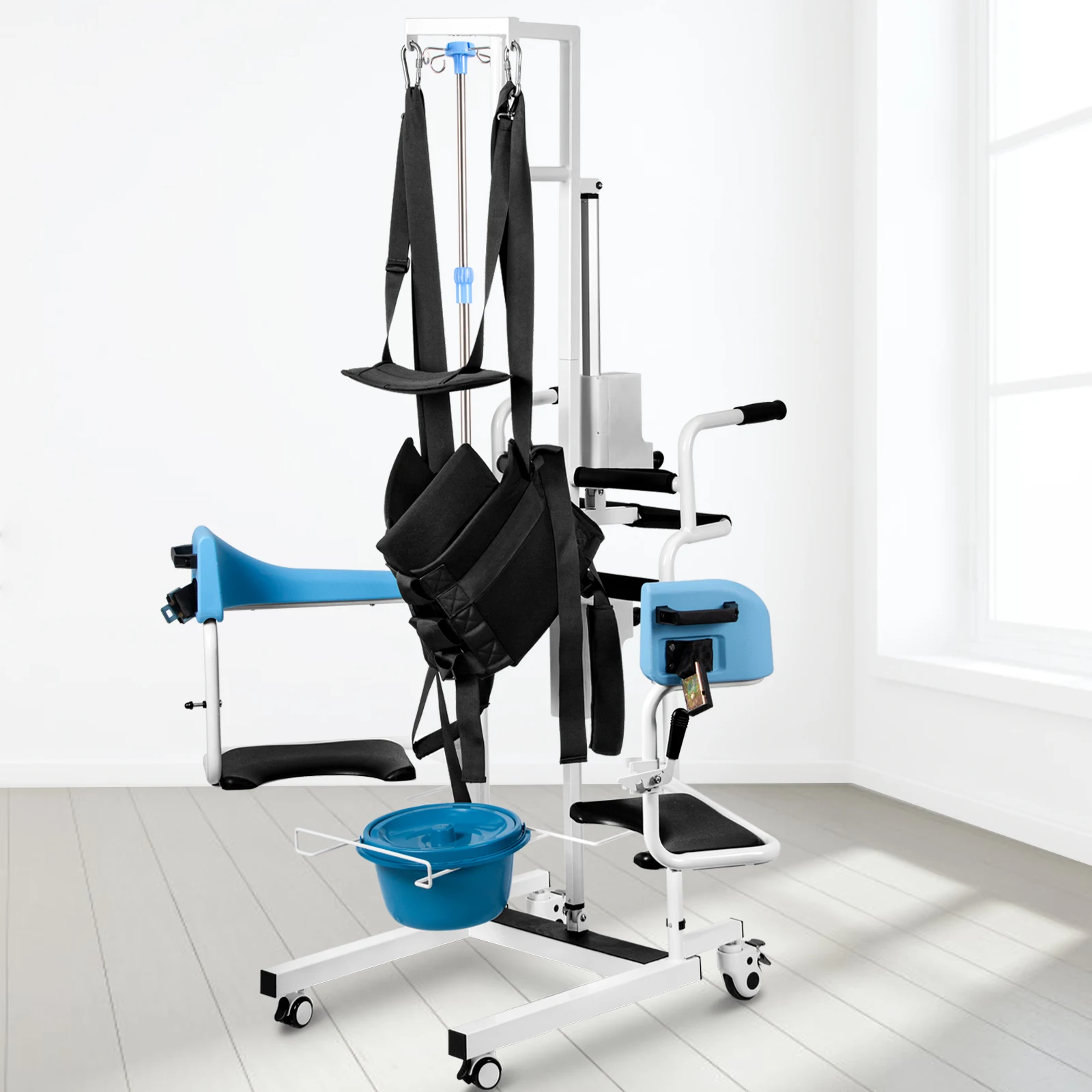 Hot Sale Wheelchair With Toilet Transfer Commode Hospital Nursing Elderly and Disabled Adjustable Bath Chair
Hot Sale Wheelchair With Toilet Transfer Commode Hospital Nursing Elderly and Disabled Adjustable Bath Chair