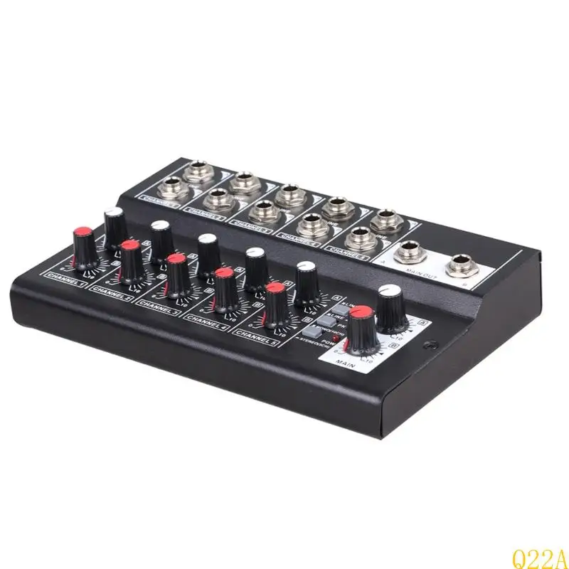 Q22A MUX5210 10 Channel Mixing Console for Recording DJ Networking Live Broadcast
Q22A MUX5210 10 Channel Mixing Console for Recording DJ Networking Live Broadcast