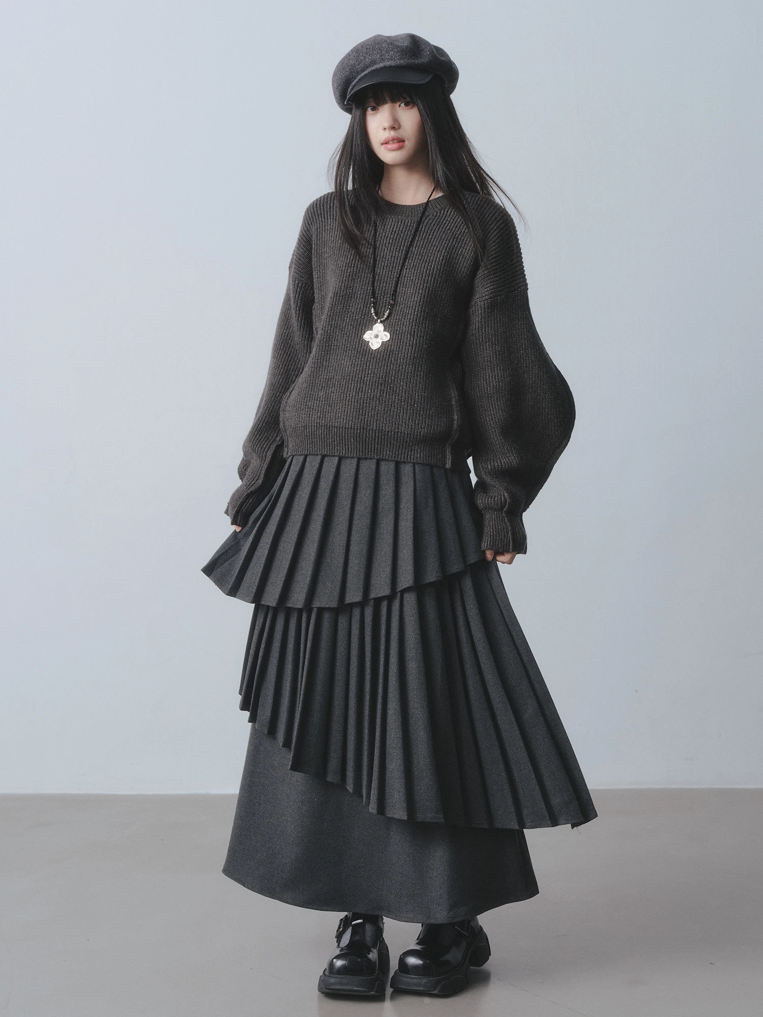 Женский вязаный свитер Dirl на осень-зиму, свободный крой, длинный рукав, бесшумный дизайн, рукава-тыковки, повседневный, комфортный, теплый топ
Женский вязаный свитер Dirl на осень-зиму, свободный крой, длинный рукав, бесшумный дизайн, рукава-тыковки, повседневный, комфортный, теплый топ