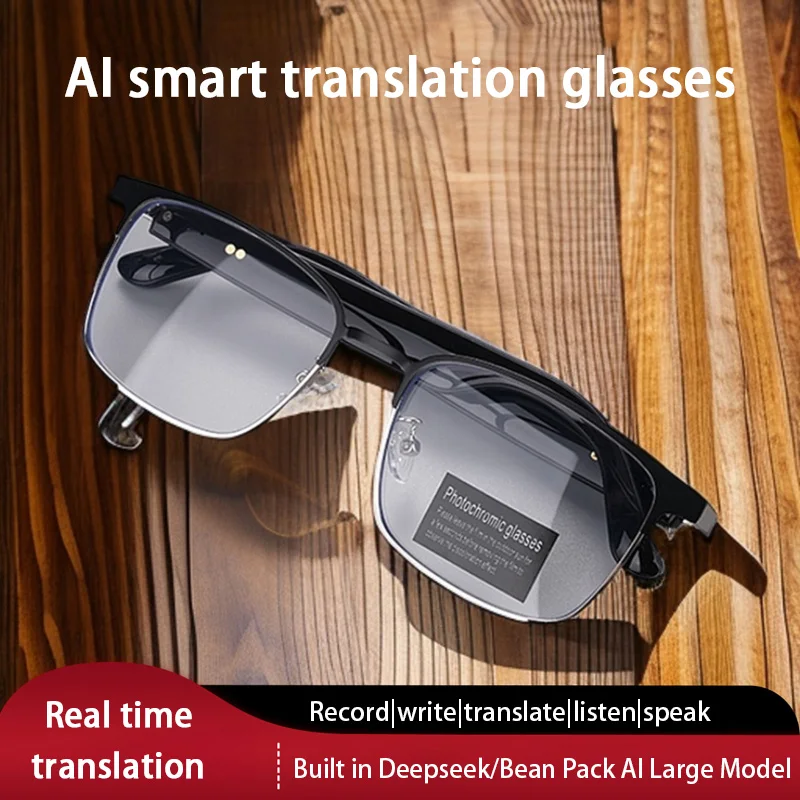 Modern HY-G9 Intelligent Al Glasses For Simultaneous Interpretation Of 144 Languages Real-time Translation For Listen To Music
Modern HY-G9 Intelligent Al Glasses For Simultaneous Interpretation Of 144 Languages Real-time Translation For Listen To Music