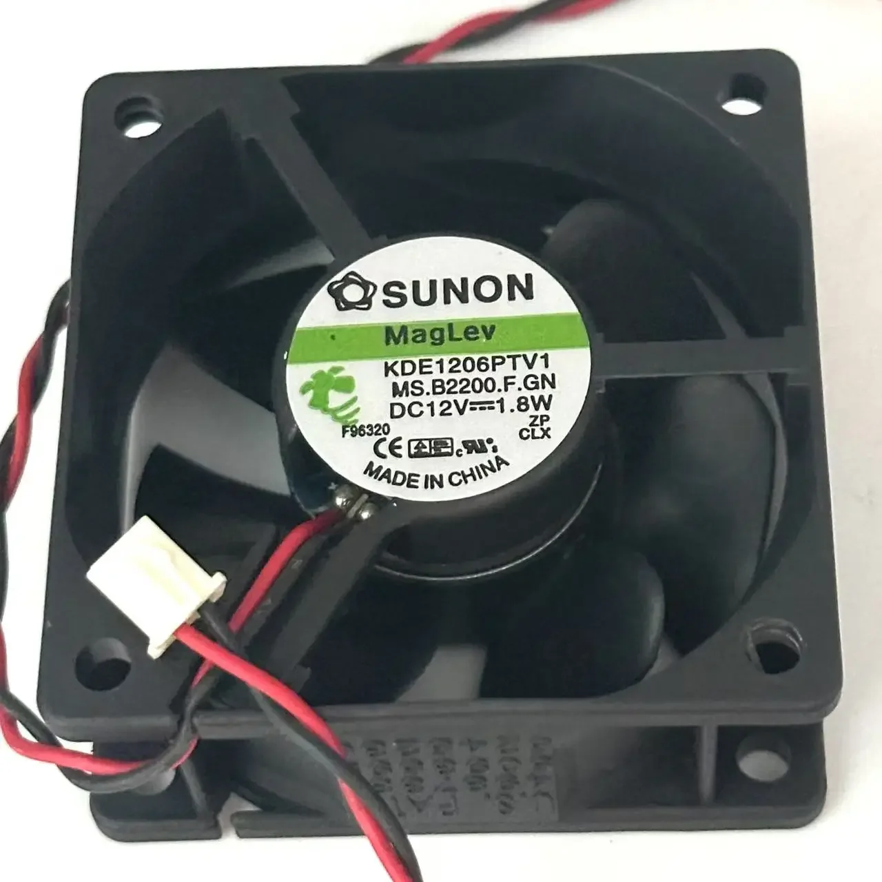 SUNON KDE1206PTV1 MS.B2200.F.GN DC 12V 1.8W 60x60x25mm Server Cooling Fan
SUNON KDE1206PTV1 MS.B2200.F.GN DC 12V 1.8W 60x60x25mm Server Cooling Fan