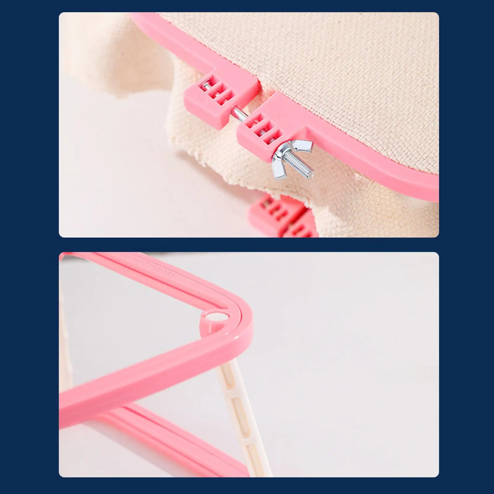 Desktop Cross Stitch Rack Round Embroidery Lap Frame Adjustable Support Tool for Beginner Embroidery Kit
Desktop Cross Stitch Rack Round Embroidery Lap Frame Adjustable Support Tool for Beginner Embroidery Kit