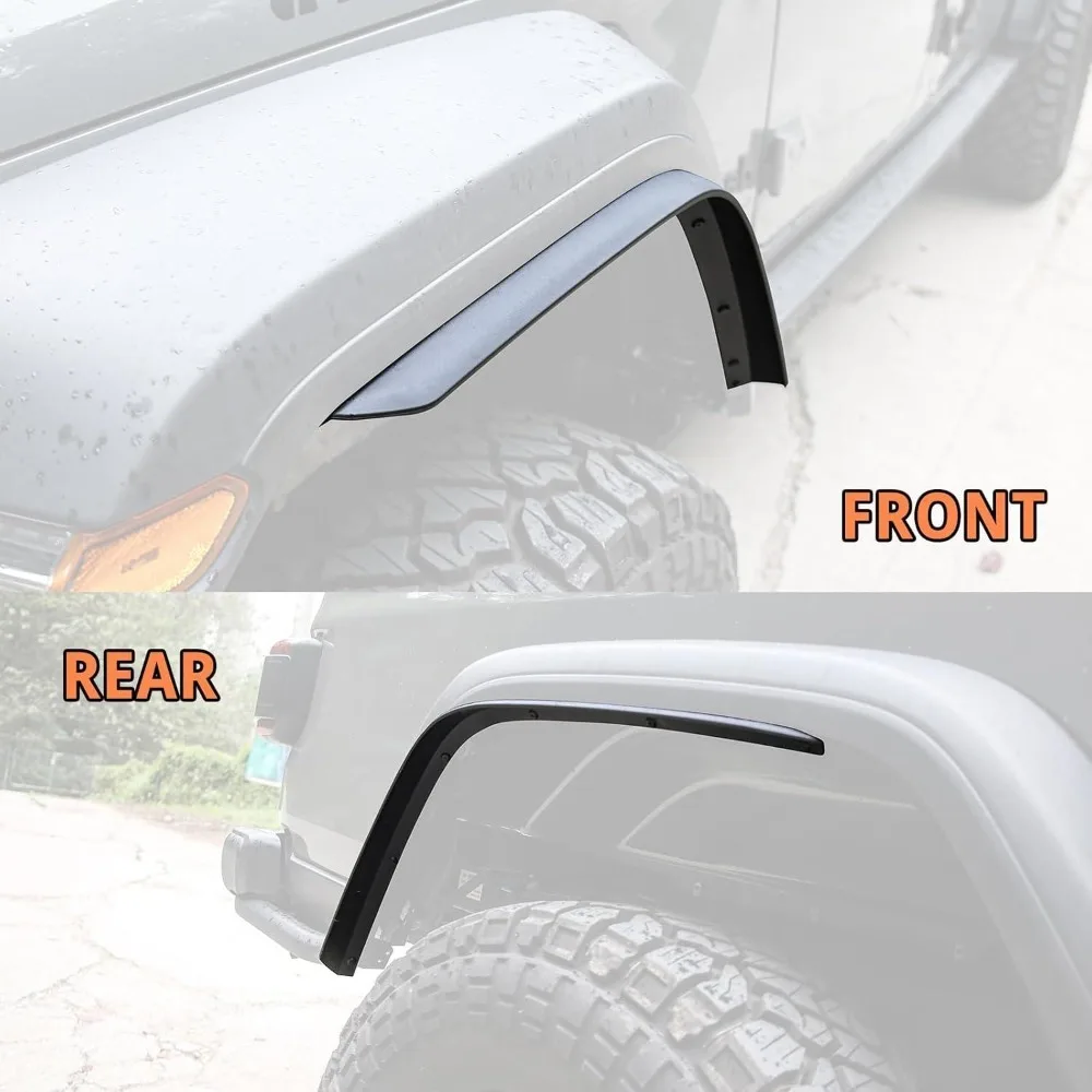 Clearance Fender Set For 2020 2024 Jeep Gladiator Mojave Rubicon Front Rear Wheel Liner 4PCS Off Road ABS No Drill Protection
Clearance Fender Set For 2020 2024 Jeep Gladiator Mojave Rubicon Front Rear Wheel Liner 4PCS Off Road ABS No Drill Protection
