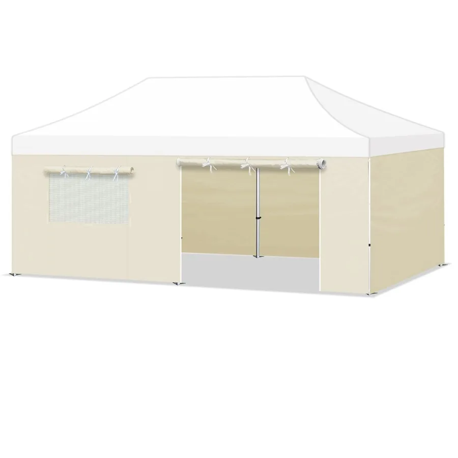 SUNRISEUMBRELLA 19.7x6.54' 10'x20' Pop Up Canopy Party Tent Sidewall ONLY with Zipper Door Ecru
SUNRISEUMBRELLA 19.7x6.54' 10'x20' Pop Up Canopy Party Tent Sidewall ONLY with Zipper Door Ecru