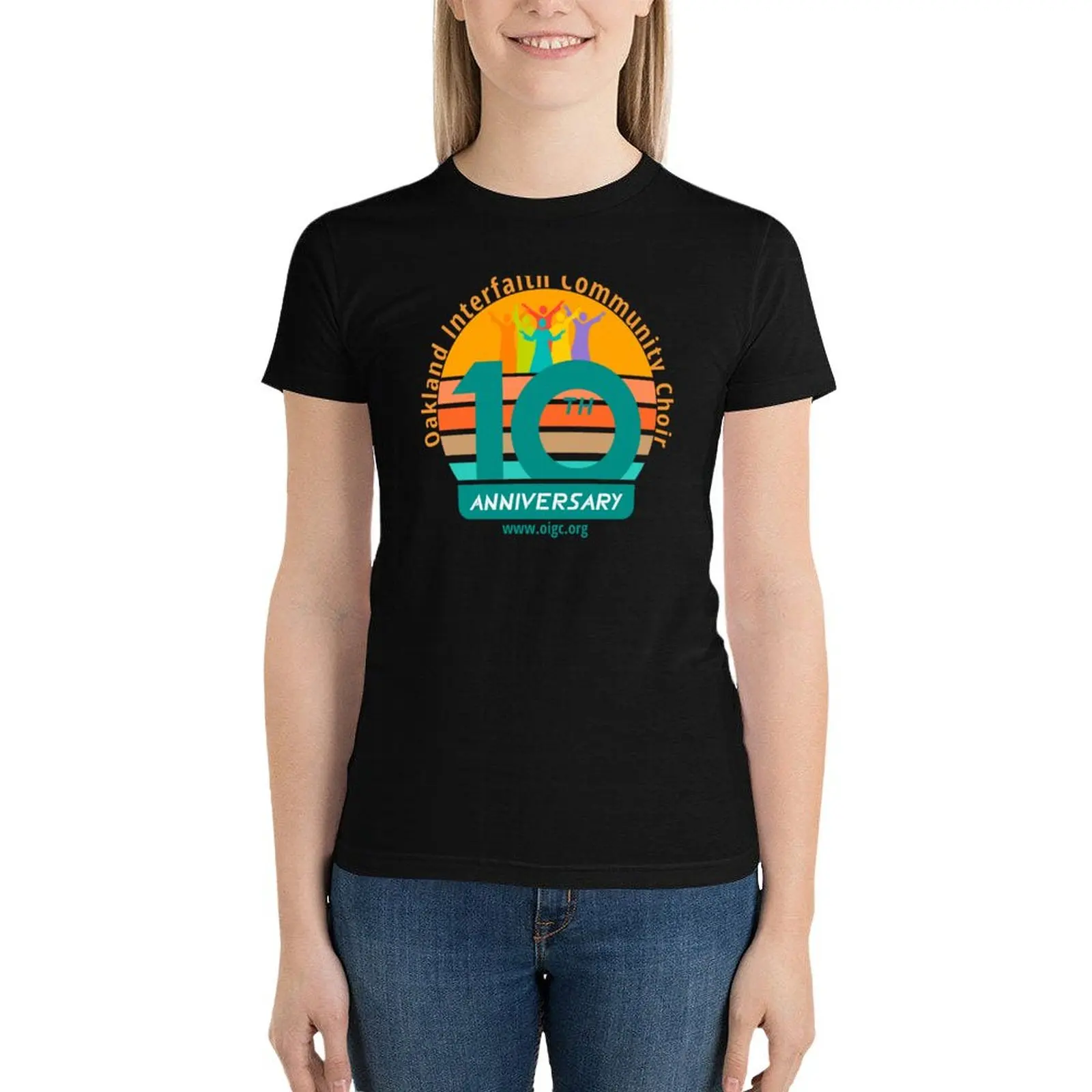OICC 10th Anniversary T-Shirt shirts graphic tees Aesthetic clothing funny T-shirts for Women
OICC 10th Anniversary T-Shirt shirts graphic tees Aesthetic clothing funny T-shirts for Women