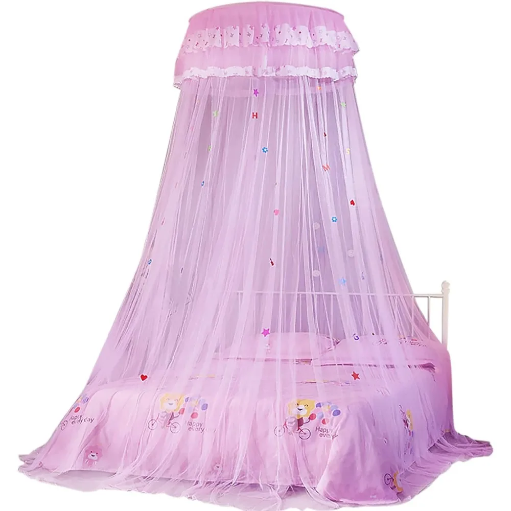 alvinlite breathable dome mosquito net, round summer baby crib mesh canopy bed netting children room decoration -007 (pink) dome
alvinlite breathable dome mosquito net, round summer baby crib mesh canopy bed netting children room decoration -007 (pink) dome