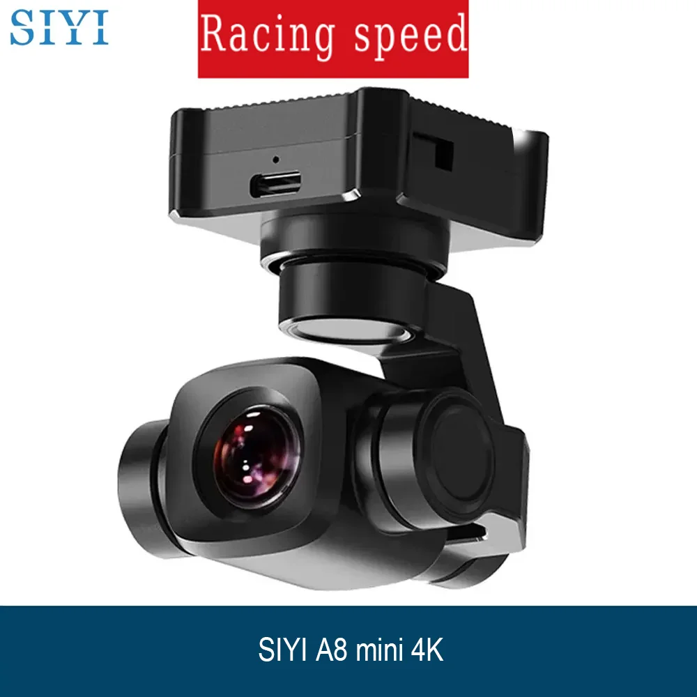 SIYI A8 mini 4K 8MP Ultra HD 6X Digital Zoom Gimbal Camera with 1/1.7" Sensor 95g Lightweight 55x55x70mm FPV Parts
SIYI A8 mini 4K 8MP Ultra HD 6X Digital Zoom Gimbal Camera with 1/1.7" Sensor 95g Lightweight 55x55x70mm FPV Parts