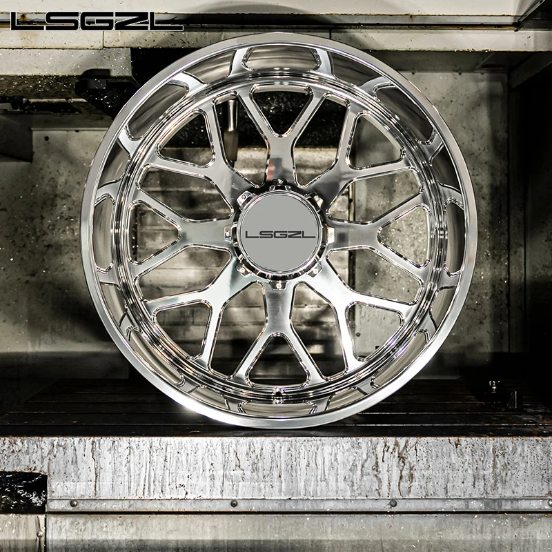 High Polishing Forged Dually Rim Chrom Shinny Machine For GMC Rim 6x5.5 8x6.5 6x139.7 8x200 22 24 26 28 30 Inch Wheel Rims
High Polishing Forged Dually Rim Chrom Shinny Machine For GMC Rim 6x5.5 8x6.5 6x139.7 8x200 22 24 26 28 30 Inch Wheel Rims