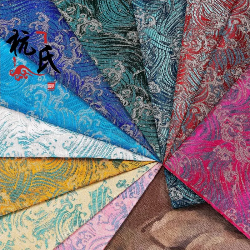 Brocade 75cm high density nylon fabric cheongsam satin packaging crafts decorative cloth
Brocade 75cm high density nylon fabric cheongsam satin packaging crafts decorative cloth