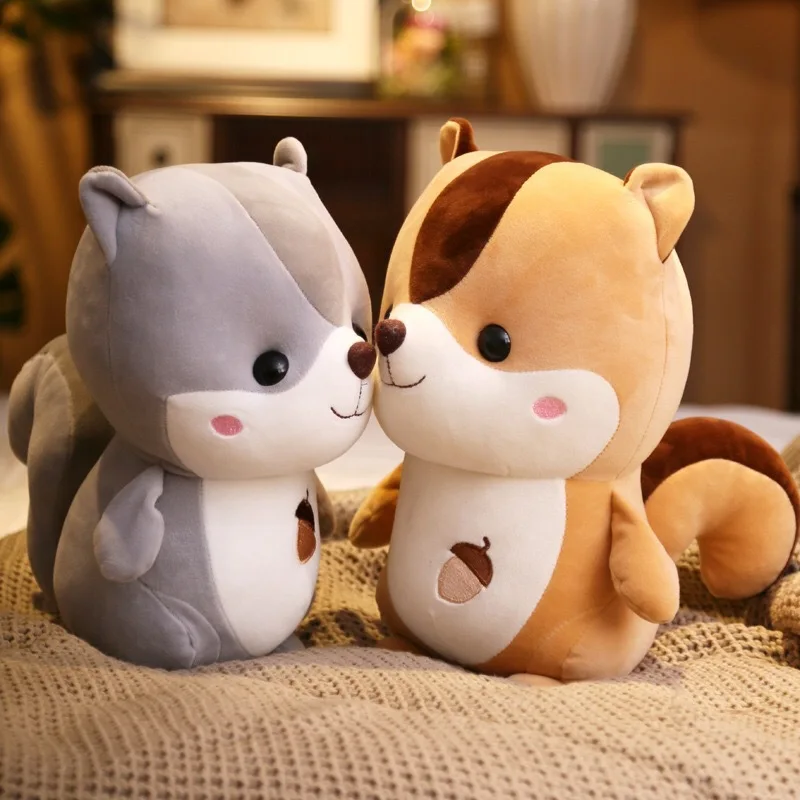 New Hot 20cm Cute Squirrel Plushie Toys Soft Pillow Filled Cotton Animal Squirrel Stuffed Dolls for Kids Girls Boys Friends Gift
New Hot 20cm Cute Squirrel Plushie Toys Soft Pillow Filled Cotton Animal Squirrel Stuffed Dolls for Kids Girls Boys Friends Gift