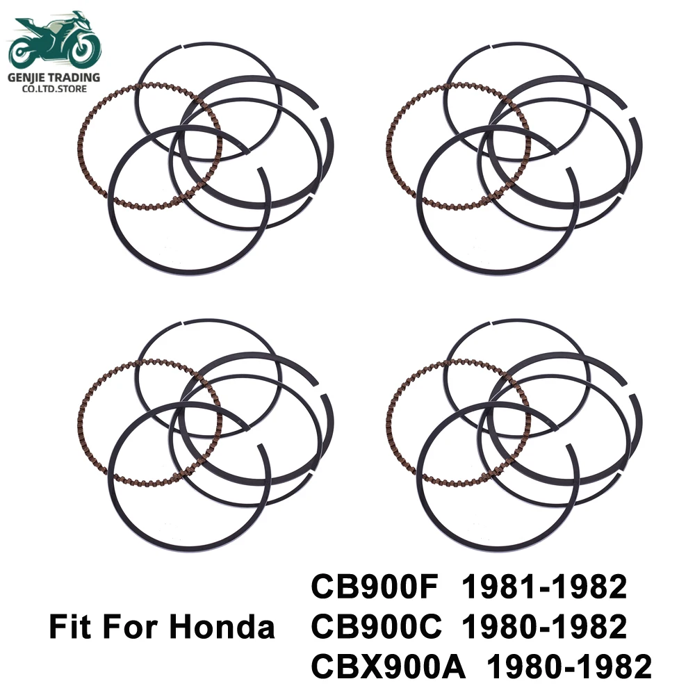 1/4sets 64.5mm STD Motorcycle Piston Ring Kits for Honda CB900F 1981-1982 CB900C 1980-1982 CBX900A CB CBX 900 13011-438-004
1/4sets 64.5mm STD Motorcycle Piston Ring Kits for Honda CB900F 1981-1982 CB900C 1980-1982 CBX900A CB CBX 900 13011-438-004