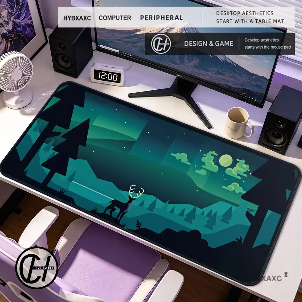 HYBXAXC POLARIS Mause Pad Gaming Setup Accessories DeskMat Mousepad Gamer Desktops Mouse Mats Keyboard Extended
HYBXAXC POLARIS Mause Pad Gaming Setup Accessories DeskMat Mousepad Gamer Desktops Mouse Mats Keyboard Extended